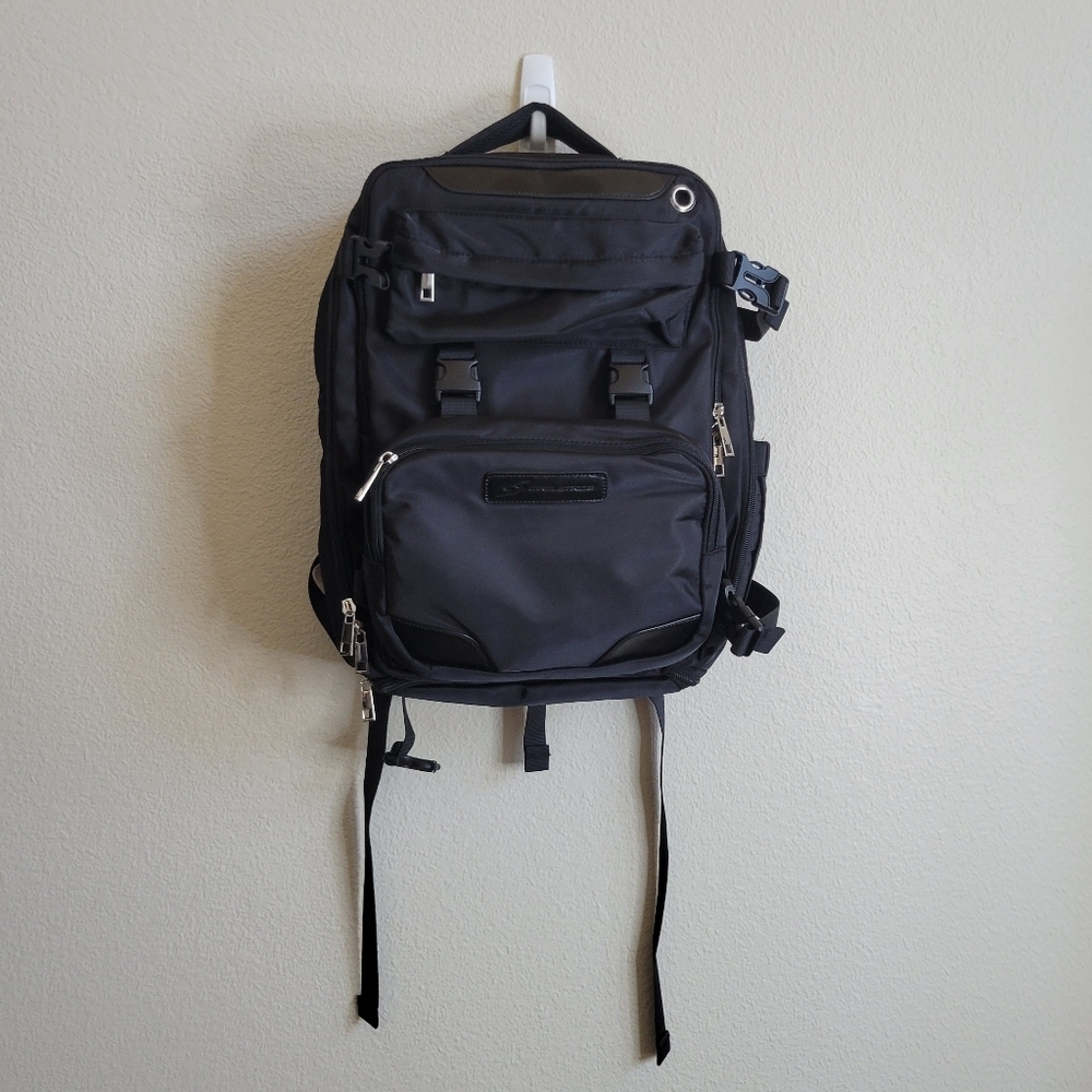Maelstrom Mens or Womens Black Tactical Travel Backpack - Durable Everyday Carry